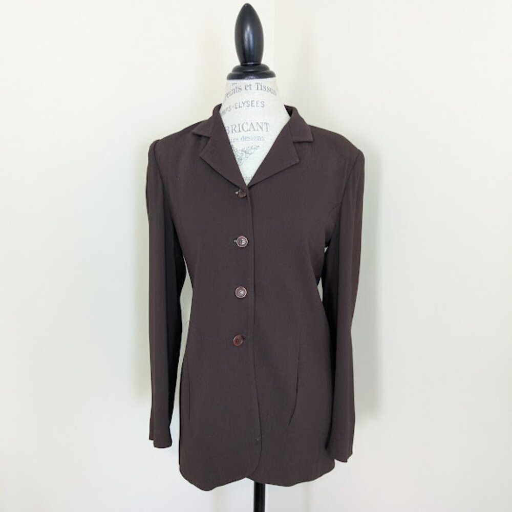 Garfield & Marks women's two-piece single breasted pants suit size 8